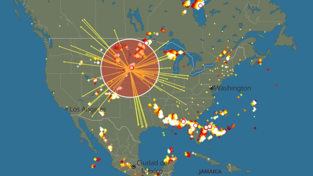 lightning map