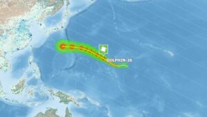 Tropical Cyclone DOLPHIN-26 can have a low humanitarian impact based on the maximum sustained wind speed, exposed population and vulnerability