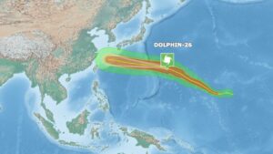 super typhoon dolphin weakens slightly but remains a major threat as it churns toward japan