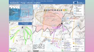 volcán de fuego erupts in guatemala, triggering evacuations and dangerous ashfall