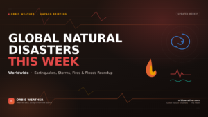 global natural disasters template