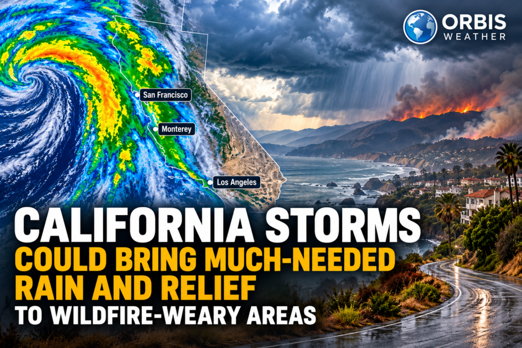 California storms bring rain and potential wildfire relief in October 2026